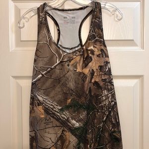 Camo Under Armour tank